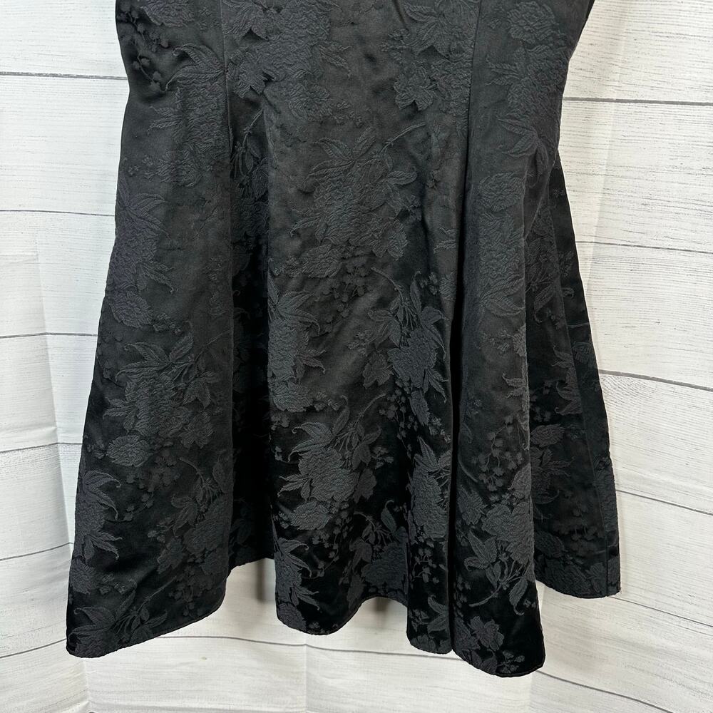 Scott McClintock Womens size Small Medium Vintage Embroidered Mini Dress 90s - Picture 4 of 7